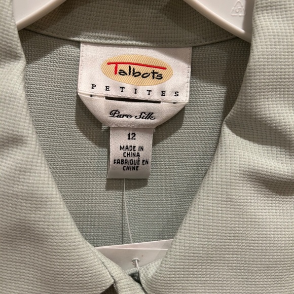 Talbots silk blouse - NWT - Picture 3 of 4